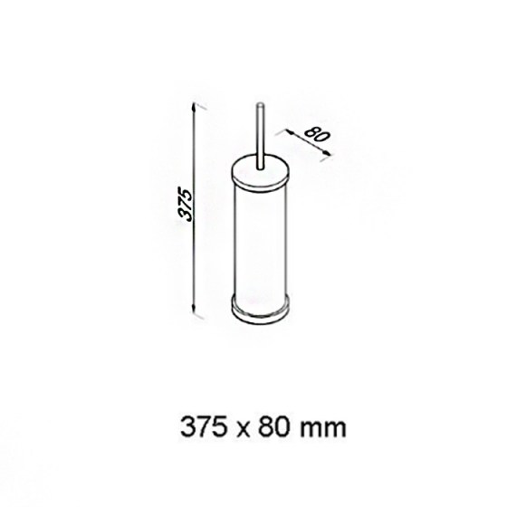 ΠΙΓΚΑΛ ΕΠΙΔΑΠΕΔΙΟ GEESA INOX 6510 CHROME ΔΙΑΣΤΑΣΕΙΣ